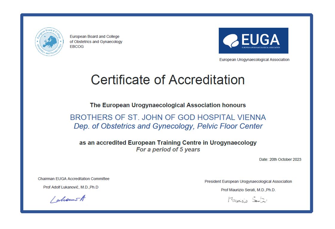 Certificate of Accreditation