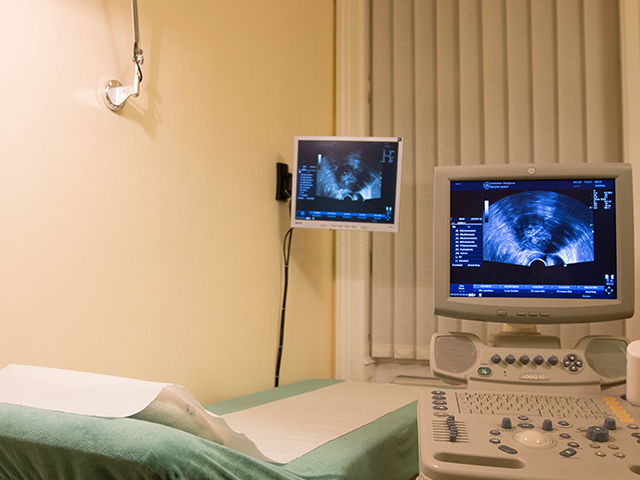 Ultraschall-Behandlung bei Prof. Dr. Zoltan Nemeth, Ph.D.